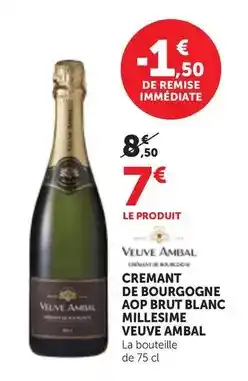 Bi1 Brut - cremant de bourgogne aop blanc millesime offre