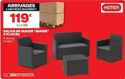 Brico Dépôt Marie - salon de jardin miarie 4 places offre