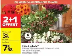 Carrefour Market Avril - foire à la botte offre