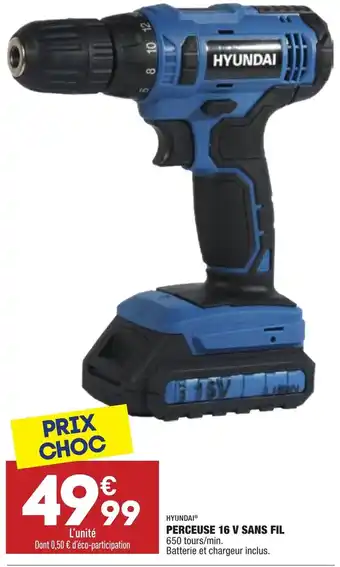 ALDI Perceuse 16 V sans fil offre