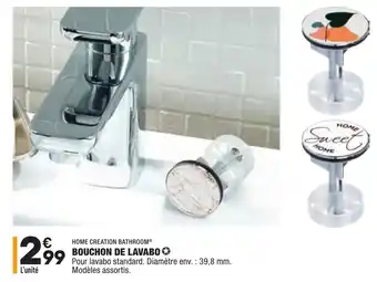 ALDI Bouchon de lavabo offre