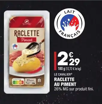 ALDI Raclette au piment offre
