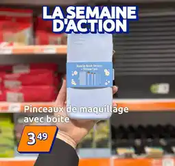 Action Pinceaux de maquillage offre