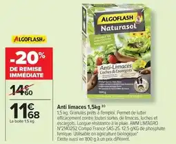 Carrefour Drive Algoflash - anti limaces offre