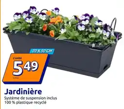 Action Système de suspension inclus 100% plastique recyclé offre