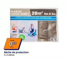 Action Bâche de protection offre