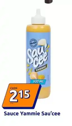 Action Sauce yammie saucee offre
