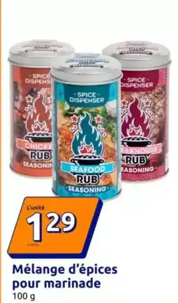 Action Seafood - mélange d'épices pour marinade offre