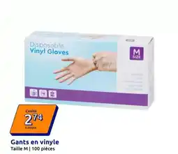 Action Gants en vinyle offre