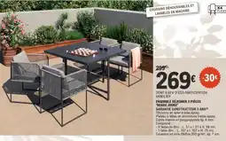 E.Leclerc Ensemble déjeuner 5 pièces "beaux jours" offre
