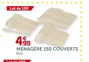 Gifi Ménagère 150 Couverts offre