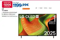 Costco LG TV 65B56 offre