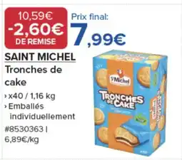 Costco SAINT MICHEL Tronches de cake offre
