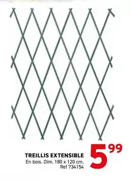 Trafic Treillis extensible offre