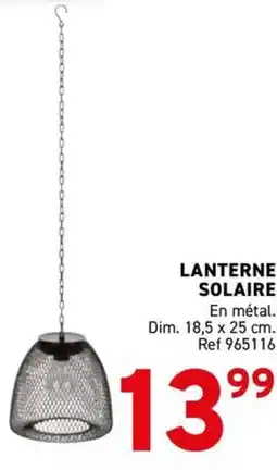 Trafic Lanterne solaire offre