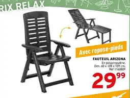 Trafic Fauteuil arizona offre