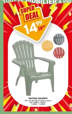Trafic Fauteuil dolomiti offre