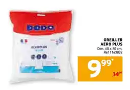 Trafic Oreiller aero plus offre