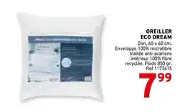Trafic Oreiller eco dream offre
