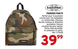 Trafic EASTPAK Padded pak'r offre