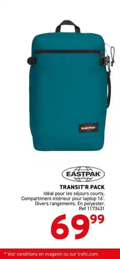 Trafic EASTPAK Transit'r pack offre