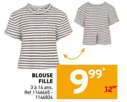 Trafic Blouse fille offre