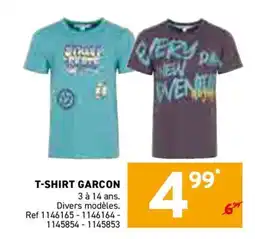 Trafic T-shirt garcon offre