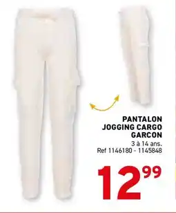 Trafic Pantalon jogging cargo garcon offre
