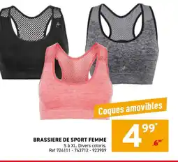 Trafic Brassiere de sport femme offre