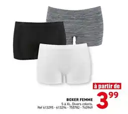 Trafic Boxer femme offre
