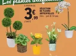 E.Leclerc Sélection de fleurs articifielles offre