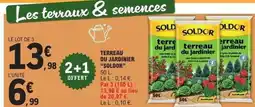 E.Leclerc SOLDOR Terreau du jardinier offre