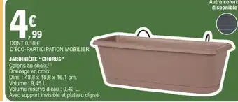 E.Leclerc Jardinière chorus offre