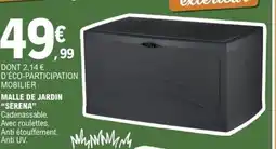 E.Leclerc Malle de jardin serena offre