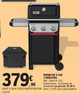 E.Leclerc Barbecue à gaz 3 brûleurs offre