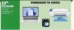 Auchan HP Sur tous les produits de marque offre
