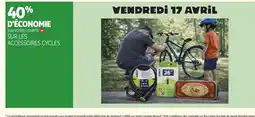 Auchan Sur les accessoires cycles offre