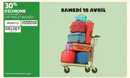 Auchan Sur tous les bagages offre