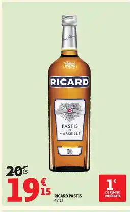 Auchan RICARD Pastis offre