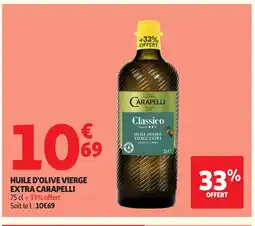 Auchan CARAPELLI Huile d'olive vierge extra offre