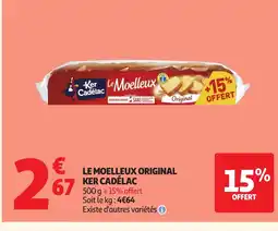 Auchan KER CADÉLAC Le moelleux original offre