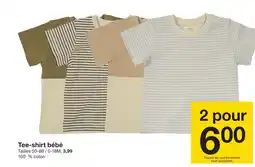 Zeeman Tee-shirt bébé offre