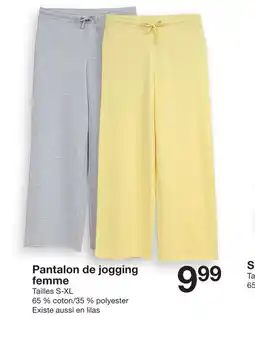 Zeeman Pantalon de jogging femme offre
