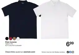 Zeeman Polo homme offre