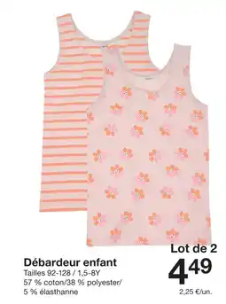 Zeeman Débardeur enfant offre