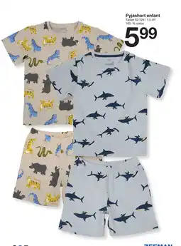 Zeeman Pyjashort enfant offre