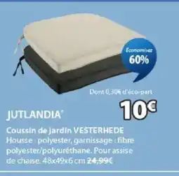 JYSK VESTERHEDE Coussin de jardin offre
