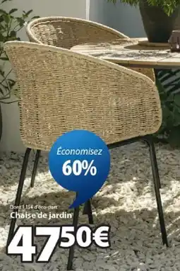 JYSK TUERNE Chaise de jardin offre