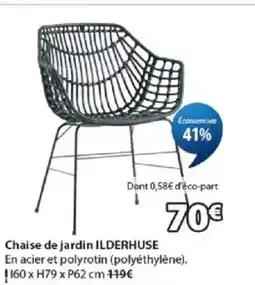 JYSK ILDERHUSE Chaise de jardin offre