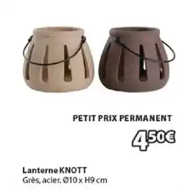 JYSK KNOTT Lanterne offre